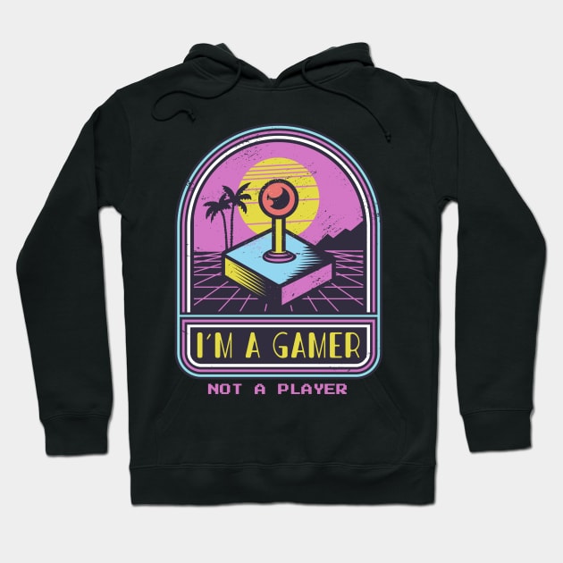 Im not a player im a gamer, Hoodie by JayD World